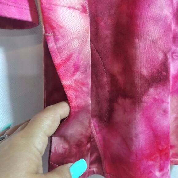 LOGO Lounge by Lori Goldstein Silky French Terry Cowl Neck Top Rosette Size XS - Picture 4 of 11